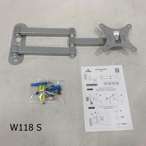 Nối dài TV Wall Mount Bracket 10-42 inch, 180 ° xoay ± 15 ° nghiêng, VESA 100x100-200x200, 10kg tải, Slim tiết kiệm không gian thiết kế - Product Image 4