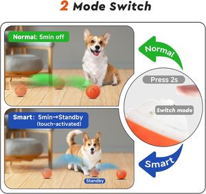 2026 New Automatic Moving Shaking <b>Dog</b> Toy <b>Ball</b> Motion Activated Interactive Rolling <b>Dog</b> <b>Ball</b> Toys Smart Moving Rolling <b>Ball</b> Toy - Product Image 4