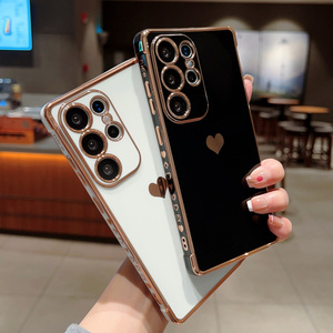 เคส TPU ลายหัวใจสำหรับ <span class=keywords><strong>Samsung</strong></span> A18 A57 S26 Ultra S25 S24 S23 S22 Plus 26 FE A17 A56 A36 A55 A15 A35 A16 A54 5G - Product Image 4
