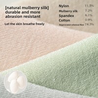 Chaussettes mi-mollet fines et souples en soie de mûrier et chanvre sans couture pour femme, respirantes, antibactériennes, désodorisantes, couleur unie, pour l'été