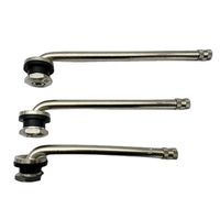 KAISHENG TR509 TR510 TR511 Valve de pneu sans chambre à air pour camion, bus, voiture, en laiton chromé