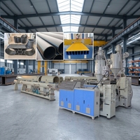 Machine d'extrusion à vis simple HANHAI HDPE pour tuyaux de grand diamètre, applications aquaculture et eau de mer