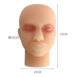 Maniquí de Silicona de Alta Calidad para Prácticas de Sutura Cutánea, Modelo de Párpado Doble, Tamaño Real, para Estudios Médicos y Científicos - Product Image 1