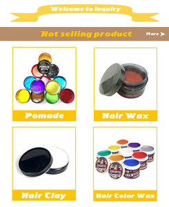 Pâte à cheveux mate de contrôle des bords, pommade de barbier étoile de coiffure faites votre marque pommade naturelle - Product Image 2