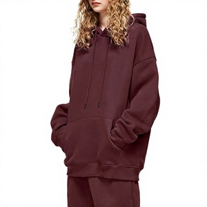 Manufacture Streetwear Plus Size Lightweight Winter Hoodie Flared Track <b>Pants</b> Men Solid Color Block Tracksuit Stacked Joggers - Product Image 2