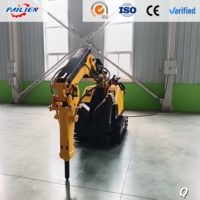 Robot de démolition multifonctionnel hydraulique de marteau de rupture de construction de sauvetage d'environnements dangereux concrets à télécommande
