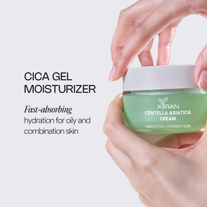 <span class=keywords><strong>Gel</strong></span> Rafraîchissant <span class=keywords><strong>Cica</strong></span> à Marque Blanche, Hydratant Apaisant à la Centella Asiatica pour Peaux Grasses, Absorption Rapide, Crème Visage Végane - Product Image 5