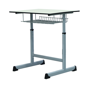 Höhenverstellbarer T-Bein-Schülerpult Schulmöbel Moderner Einzel-HPL-Schülerpult - Product Image 1