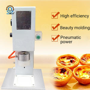 QDMECH nouveau produit prix usine <span class=keywords><strong>fromage</strong></span> tarte coquille moule formant la Machine ananas oeuf tarte presse Machine - Product Image 3