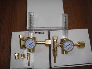 191 <span class=keywords><strong>Argon</strong></span>/CO2 Durchfluss messer Gas regler <span class=keywords><strong>Argon</strong></span>/CO2 Regler mit 3 Stück Auslass mutter - Product Image 4
