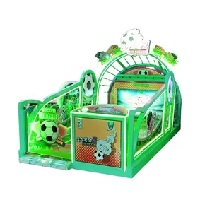 Mesin Permainan Lotere Tiket Yang Dioperasikan Koin Desain Baru Mesin Permainan Sepak Bola Besar 2 Anak-anak Permainan Penebusan Mesin Permainan Arcade Sepak Bola