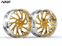 Jantes forgées chromées à deux pièces pour voitures particulières, à déport profond, 20, 22, 24, 26 pouces, entraxes 5x112, 5x114.3, 5x120 pour Chevrolet, Benz, BMW, Audi, Porsche