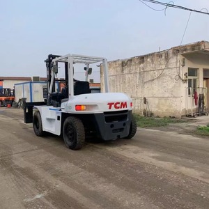 Second Hand Vigoshop TCM FD70 Diesel Forklift Three Stage Mast 3254mm <b>Fork</b> Length Durable Structure for Long Term Heavy Duty - Product Image 6