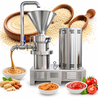 Machine de production de beurre de cacahuète, moulin colloïdal pour la préparation de pâtes de noix, d'amandes, de noix de cajou et de sésame