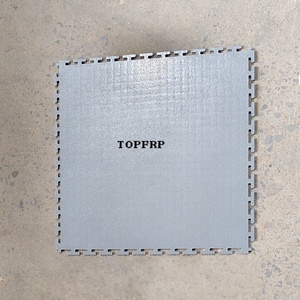 Waterproof Anti-Slip Interlocking PVC Floor <b>Tile</b> - Product Image 2