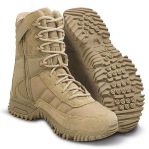 Botas tácticas TSB204 710 para hombre, de lona y gamuza, con forro de malla, impermeables, transpirables, con cordones, para verano, invierno, senderismo, escalada y caza. - Product Image 1
