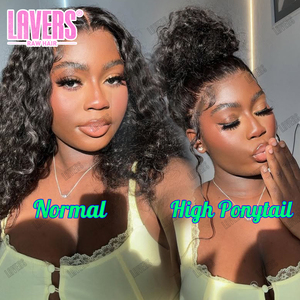 Glueless HD 360 Ful ren tóc giả tóc con người, 360 Trong Suốt Ren phía trước tóc giả tóc con người trước tất cả mọi thứ, sẵn sàng để đi 360 glueless tóc giả - Product Image 2