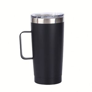 Hot Selling 20oz Tumbler with Handle <b>Coffee</b> Travel Mug Cup Stainless Steel Vacuum Insulated Tumbler Vasos Termos Water <b>Bottle</b> - Product Image 2