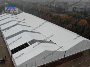 Grande belle tente classique stable d'entrepôt ferme de structure d'alliage d'aluminium <span class=keywords><strong>pour</strong></span> l'atelier temporaire de stockage industriel de longue durée - Product Image 2