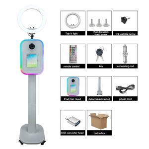 Fabricant professionnel Fournisseur de coques de photomaton <span class=keywords><strong>en</strong></span> bois grainé Photomaton de fête pour <span class=keywords><strong>iPad</strong></span> <span class=keywords><strong>Pro</strong></span> Air et appareil photo reflex numérique - Product Image 6