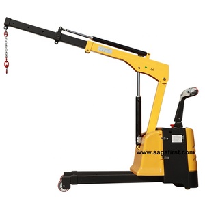 Gru idraulica mobile per impieghi gravosi da 300 kg a 2000 kg, alimentata a batteria, semovente, mini gru a braccio - Product Image 3