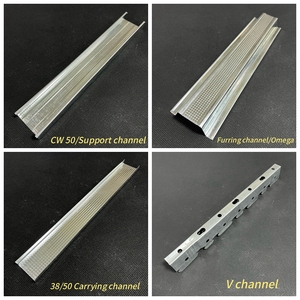 2026 Guangzhou Acessórios para Placas de Gesso: Perfil de Suporte, Cantoneira de Parede, Perfil Principal/Perfil de Transporte, Quilha - Materiais de Construção - Product Image 5