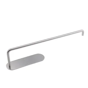 Hot Sale Paper Towel Holder Under Kitchen Cabinet Bathroom Paper Tissue Towel Rack Stainless Steel Paper Towel Roll Rack