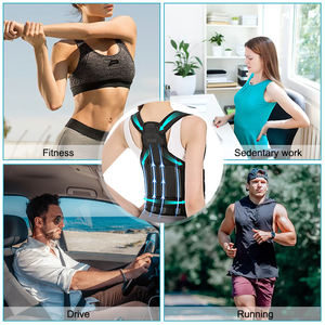 Ceinture de maintien lombaire et dorsal réglable pour corriger la posture, idéale pour le sport et les activités quotidiennes - Product Image 6