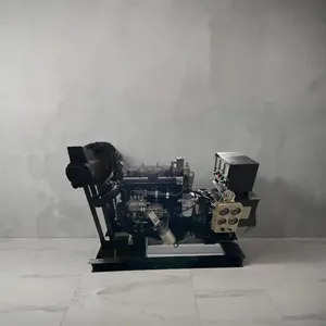 Générateur marin de type ouvert, fréquence 50/60Hz, 1500/1800 tr/min, monophasé/triphasé, automatique/manuel, refroidissement par eau, 230V, démarrage - Product Image 1