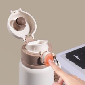 380/480ml étudiant adulte affaires extérieur Portable 316 acier inoxydable Double paroi fiole à vide bouteille d'eau chaude - Product Image 4