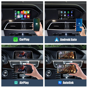 CARABC Kabelloses Radio CarPlay für Mercedes Benz C-Klasse W204 2011-2014 mit Android Auto, Mirror Link, AirPlay, Car Play, YouTube-Funktionen - Product Image 6