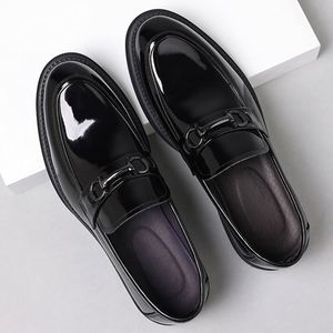 Zapatos Formales de Negocios de Lujo, Hechos a Mano en Italia, de Cuero Suave y Cómodo, Antideslizantes, Aptos para Todas las Temporadas - Product Image 6