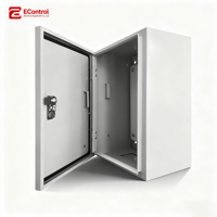 Boîtier Électrique Métallique Robuste ECcontrol, Classe IP65, Boîte de Distribution, Gestion du Câblage Industriel et Commercial, Revêtement Poudré