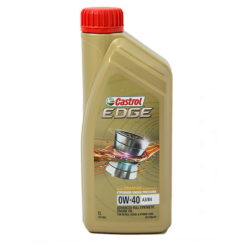 Genuine Edge 0W-40 SN/CF, Fluid Titanium, Full Synthetic Motor Oil, 24 Bottles/Carton Oil Parts Image 4