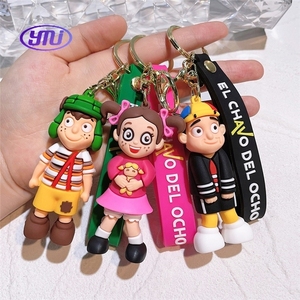 Friday Night Funk llavero Anime Linda muñeca figura niños niñas <span class=keywords><strong>El</strong></span> <span class=keywords><strong>Chavo</strong></span> llavero colgante llavero juguete para regalo para niños hombres mujeres Fans - Product Image 2