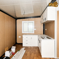 Capsule spatiale moderne en bois, maison de luxe à 2 chambres, pod habitable prêt à être expédié, maison préfabriquée modulaire portable, utilisation pour bureau