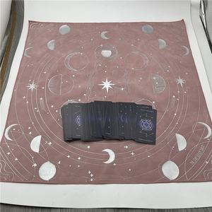 หรูหราพิมพ์กุหลาบทองกำมะหยี่เครื่องประดับไพ่ทาโรต์ลูกเต๋าของขวัญกระเป๋า,<span class=keywords><strong>เต็ม</strong></span>พิมพ์ด้านคู่กำมะหยี่ไพ่ทาโรต์ผ้าปูโต๊ะที่กำหนดเอง - Product Image 1