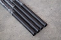 Direct Factory Custom 3K Twill Matte Carbon Fiber Buis Lichtgewicht voor Fruitpluk Telescopische Paal Tuingereedschap Onderdelen