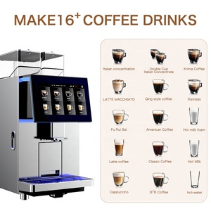 Cafetera Espresso Profesional Doble, Comercial, Totalmente Automática, de Grano a Taza, con Espumador de Leche - Product Image 6