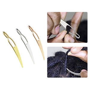 Aiguille d'Interlock en Forme de Diamant pour Resserrement de Locks, Accessoire de <span class=keywords><strong>Dreadlocks</strong></span>, Sisterlocks et Extensions de Cheveux - Product Image 2