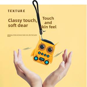 Nuevo Altavoz Bluetooth con Diseño de Búho, Bonito y Animado, Batería de 400 mAh, Portátil, Resistente al Agua, Regalo, Pequeño, de ABS - Product Image 2