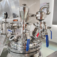 Homogénéisateur émulsifiant sous vide pour pâte cosmétique, mélangeur-pompe en acier inoxydable SUS316L, certifié CE, équipement cosmétique, moteur LIENM
