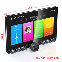 Écran GPS HD sans fil à bouton unique pour voiture, connexion USB intégrée, commande centrale intelligente Android pour tableau de bord CarPlay