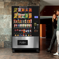 Distributeur automatique extérieur étanche pour aliments et boissons avec gestion cloud SDK, grande capacité, contrôle à distance