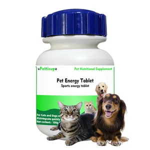 Pettisup Private Label Enhance Energy Supplement of Pet Improve Absorption Tablets Pet Energy Tablets Pet Nutrition Food