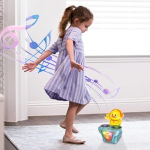 Brinquedo Eletrônico Engraçado de Pato DJ, Brinquedo Musical Interativo com Luzes Atraentes, Brinquedo de Balanço para Crianças - Product Image 5