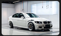 Conjunto de Faros Delanteros para BMW E90 05-12, Modificados con Nuevos Faros LED, Luces de Circulación Diurna e Intermitentes