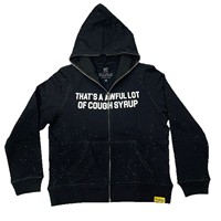 THAT'S a AWFUL LOT of Winter Print Cough Syrup Sweater Cross-border Fashion Brand Zipper Hoodie Jacket