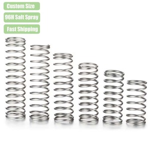 Nhà sản xuất của nhiệm vụ ánh sáng lò xo nén thép không gỉ cuộn dây nhỏ trong các kích cỡ khác nhau cho máy móc công nghiệp - Product Image 1