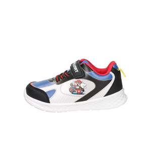 Scarpe da ginnastica per bambini Mario Kart bianche e azzurre, taglia 12, leggere, da corsa - Product Image 1